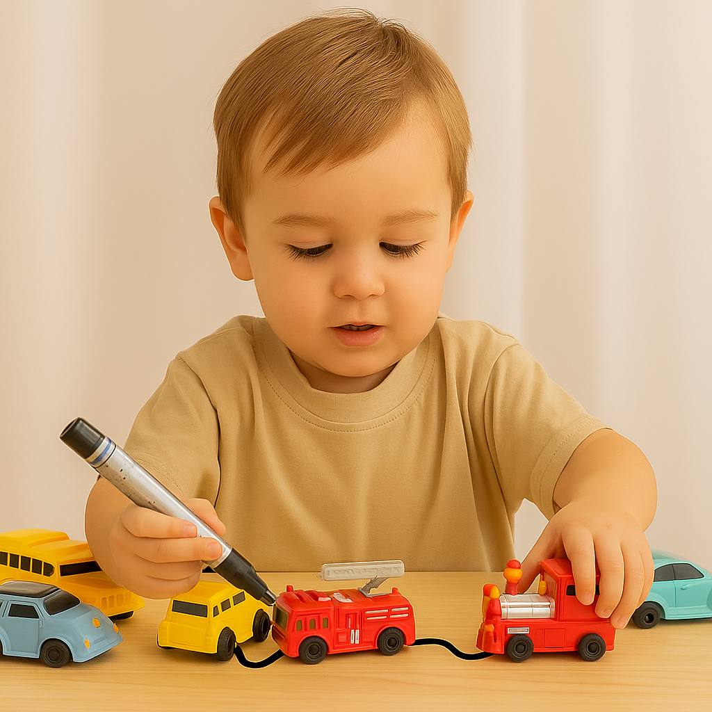 LineDrive – Luova ja interaktiivinen – Auto, jota ohjataan maagisella kynällä