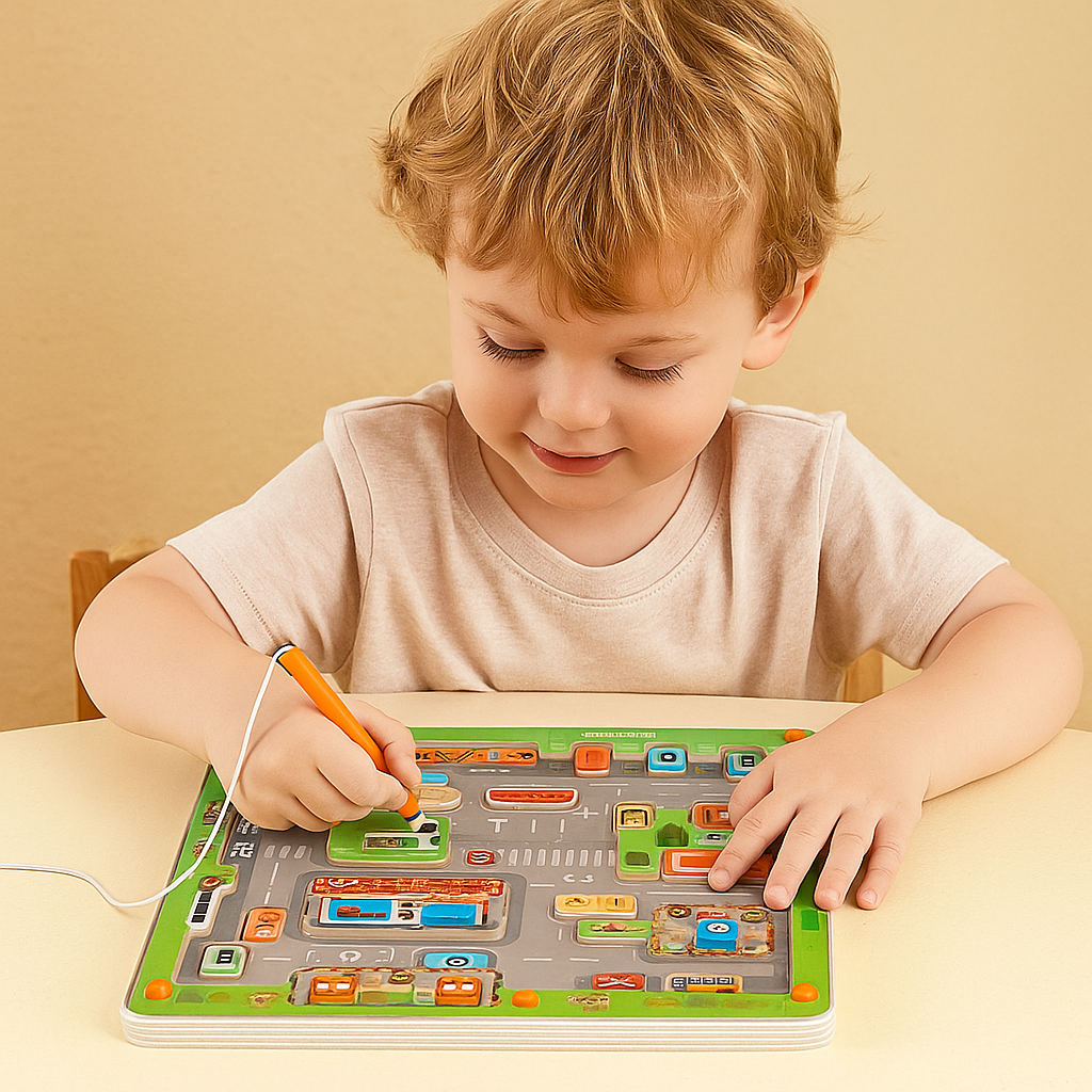 AlphaPark – Älykäs ja luova – magneettinen sokkelo