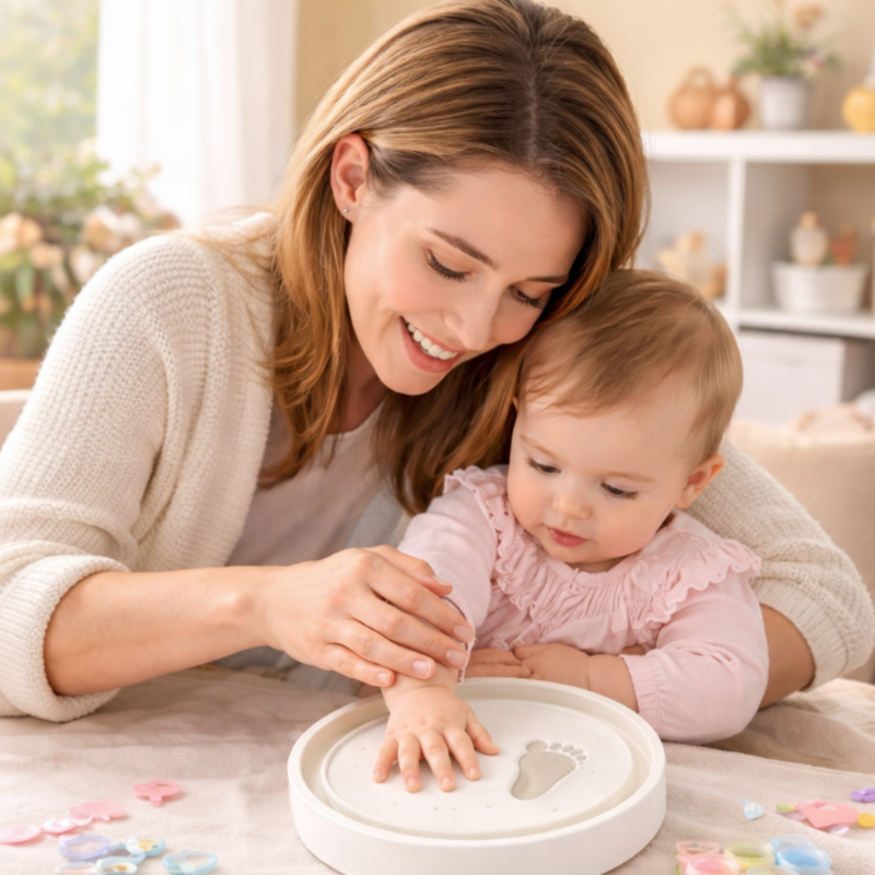 Baby Imprint Clay Kit – Muisto & Ainutlaatuinen – Savijäljennössetti