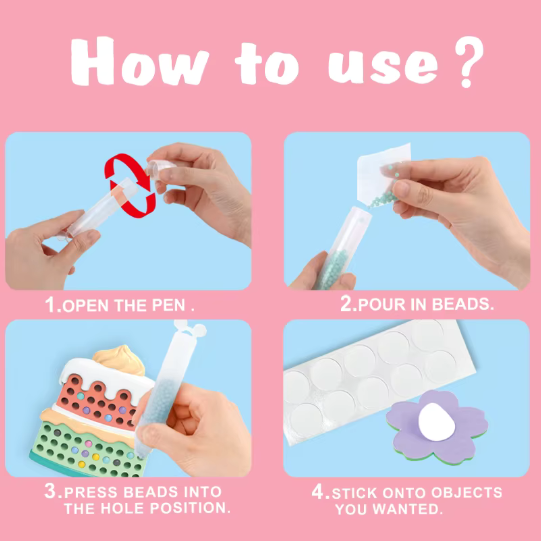 DIY Beads Pen™ - Rakenna, askartele ja nauti - Timanttikynä askartelusetti