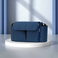 Thumbnail for ToddlerOrganizer – Vettä hylkivä ja tilava – lastenvaunujen järjestelijä pullotelineillä