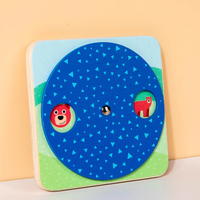 Thumbnail for TinySkills – Luova & opettavainen – Montessori-magneettinen Busy Board -leikkitaulu