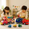 DinoDrive – Luova ja seikkailullinen – 5-in-1-kuorma-autoleikkisetti