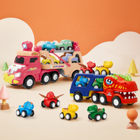 Thumbnail for DinoDrive – Luova ja seikkailullinen – 5-in-1-kuorma-autoleikkisetti