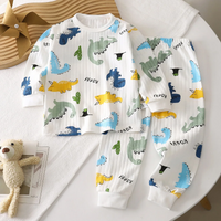 Thumbnail for LittleDreamer – Pehmeä ja lämmin – Puuvillainen lasten yövaatesetti