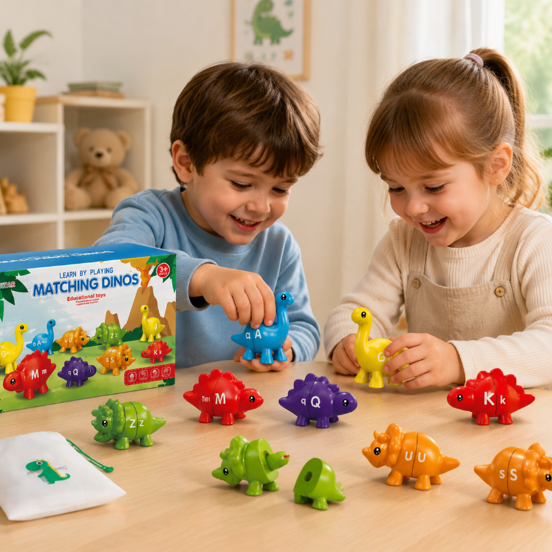 EduDino – Interaktiivinen ja luova – Aakkoset, muodot ja numerot: dinosaurus