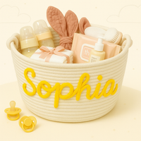 Thumbnail for CuddleBasket – Söpö ja henkilökohtainen – henkilökohtainen vaippakori