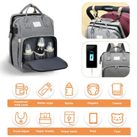 Thumbnail for Travel Bag™ - Monikäyttöinen vaippalaukku - Vauvan reppu