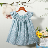 Thumbnail for Floral Dress – Kevyt ja ilmava – Tyttöjen hihallinen mekko