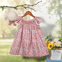 Thumbnail for Floral Dress – Kevyt ja ilmava – Tyttöjen hihallinen mekko