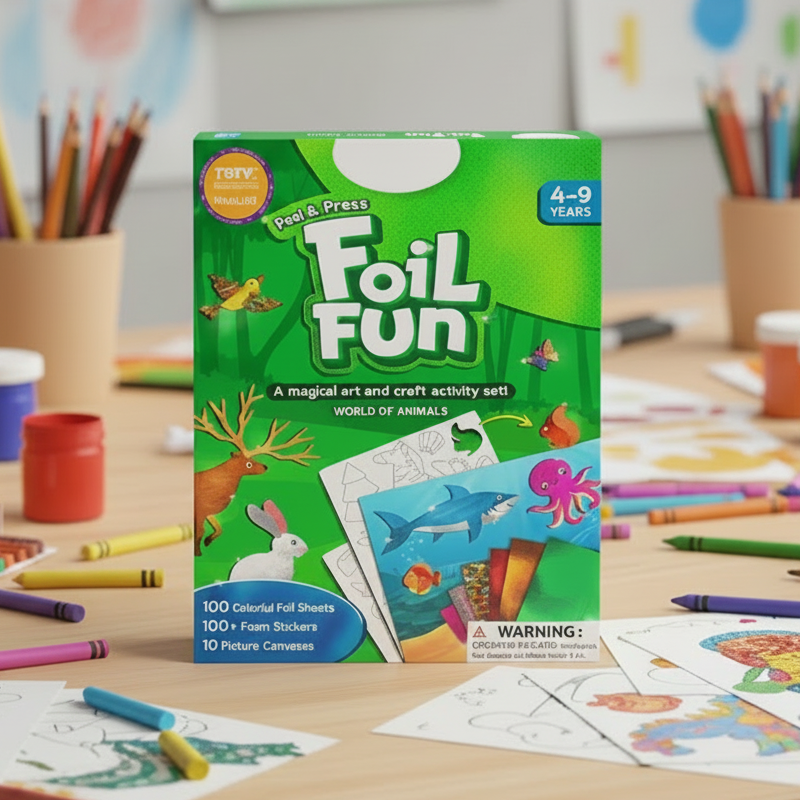 FoilMagic – Leikkisä ja luova – Kalvotarrataidesetti