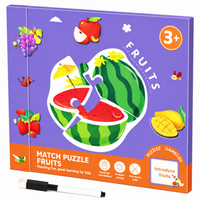 Thumbnail for SmartMatch – Leikkisä ja opettavainen – Magneettinen 2-in-1-piirustus- ja palapelikirja