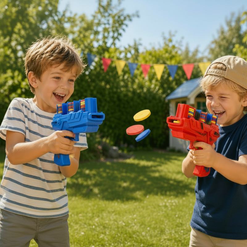 FunGun – Turvallinen ja opettavainen – Vaahtomuovinen ampumapelisetti