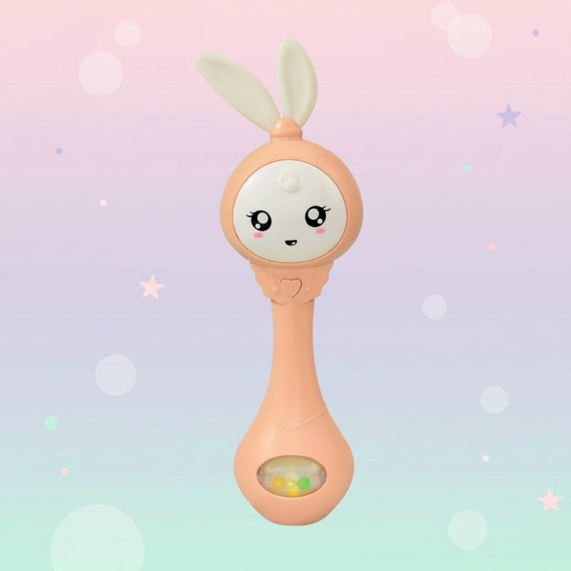 Fun Animal Rattle – Iloinen ja opettavainen – vauvan helistin