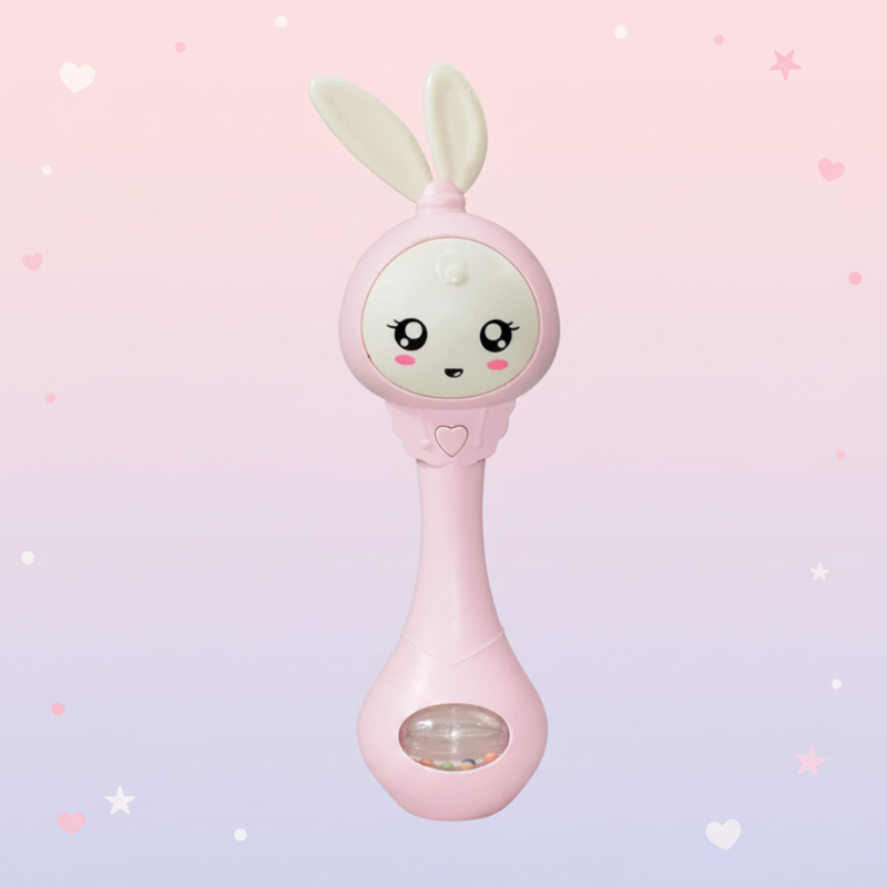 Fun Animal Rattle – Iloinen ja opettavainen – vauvan helistin