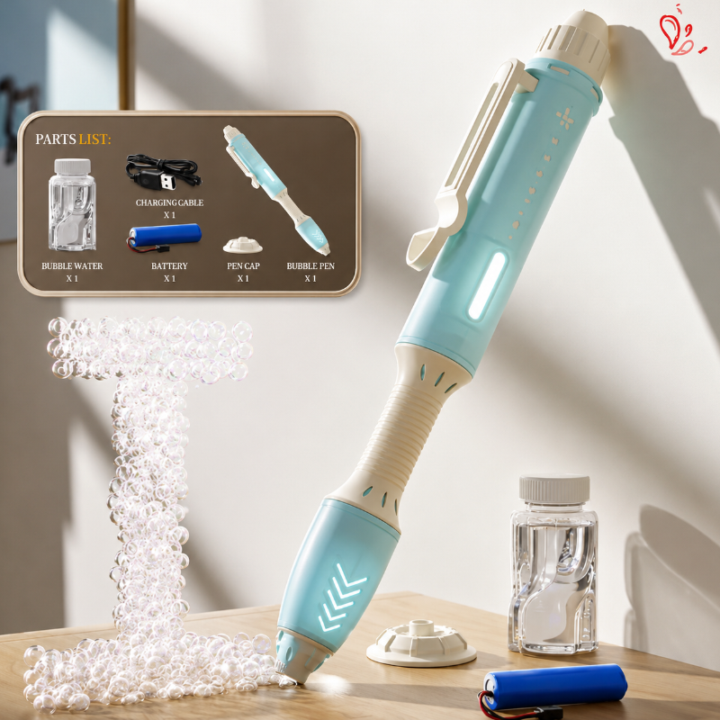 Fun Bubble Maker Pen – Leikkisä ja opettavainen – Kuplakynä