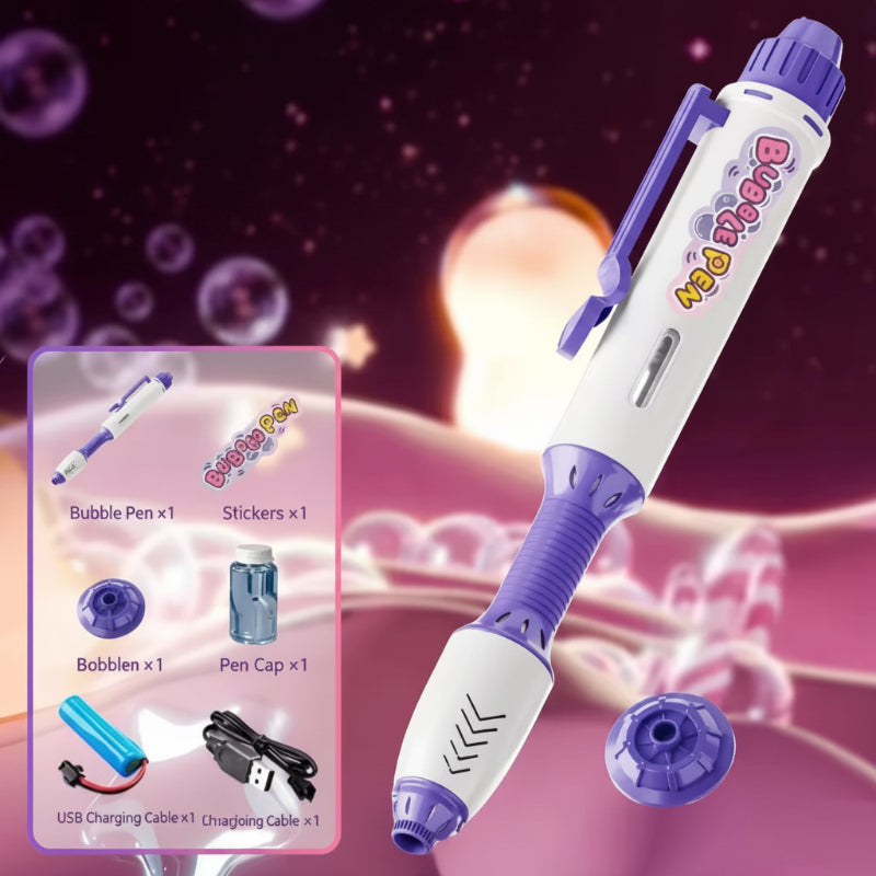 Fun Bubble Maker Pen – Leikkisä ja opettavainen – Kuplakynä