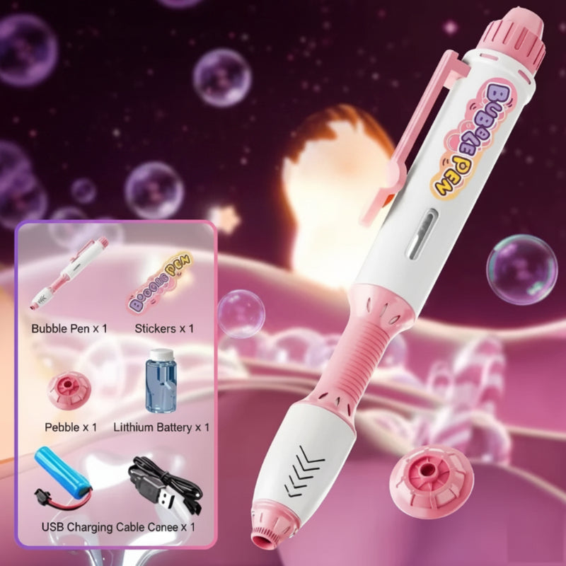 Fun Bubble Maker Pen – Leikkisä ja opettavainen – Kuplakynä