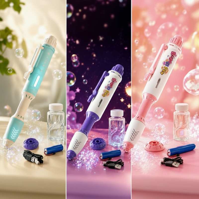 Fun Bubble Maker Pen – Leikkisä ja opettavainen – Kuplakynä