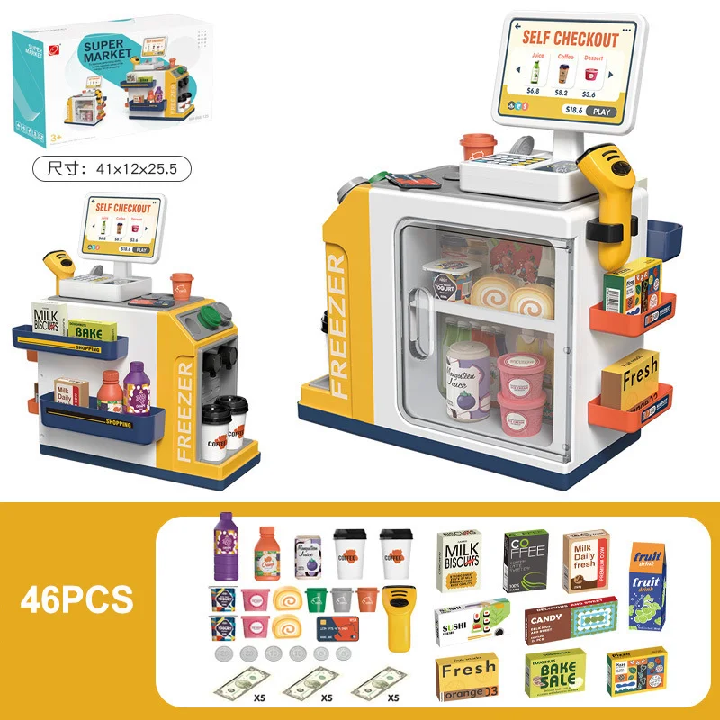 PlaySmart – Luova & opettavainen – Supermarket-leikkisetti