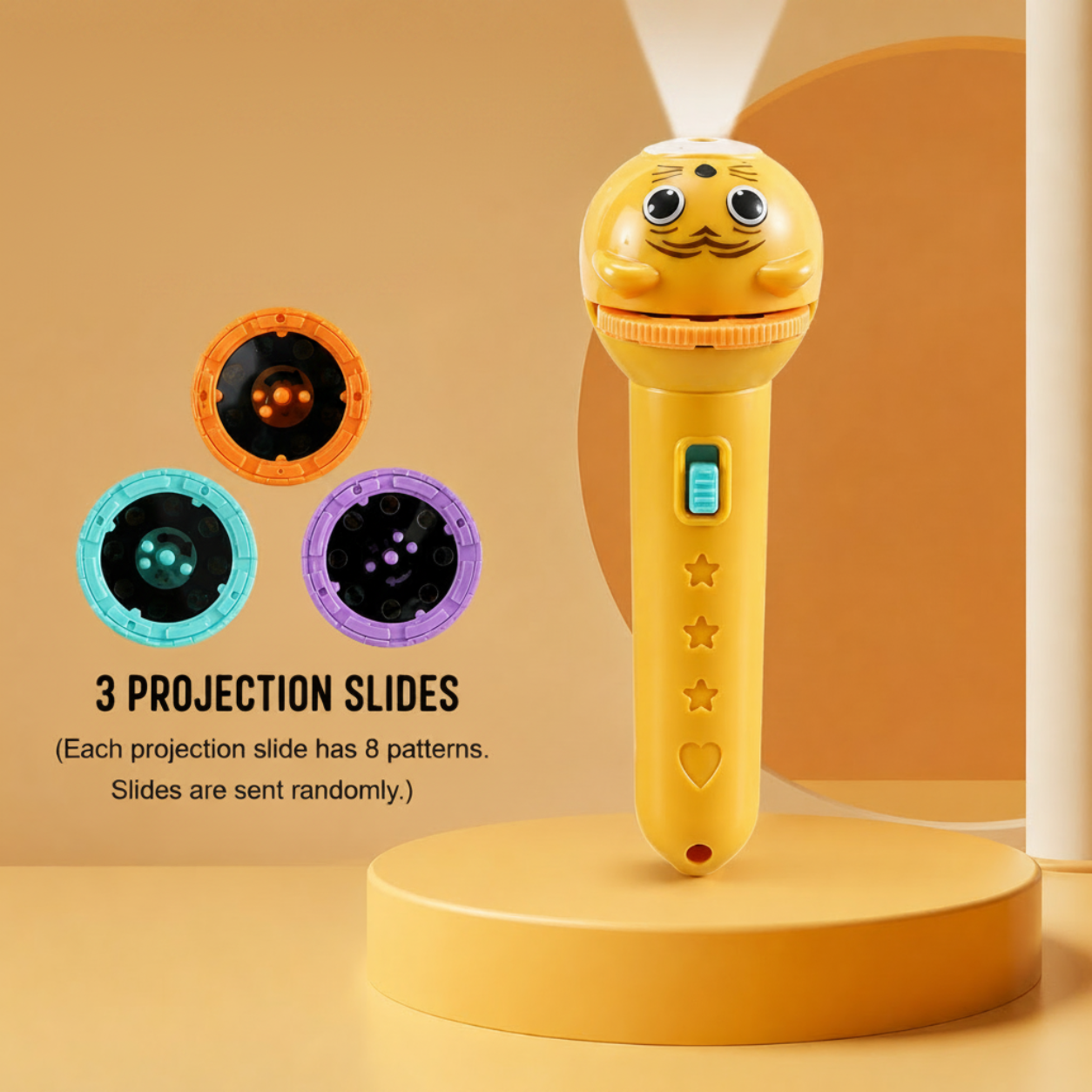 Story Torch™ -Taikuutta yöuniin - Taskulamppuprojektori