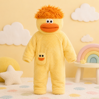 Thumbnail for LittleMonster – Mukava ja söpö – lasten body, jossa on hauska hirviökuvio