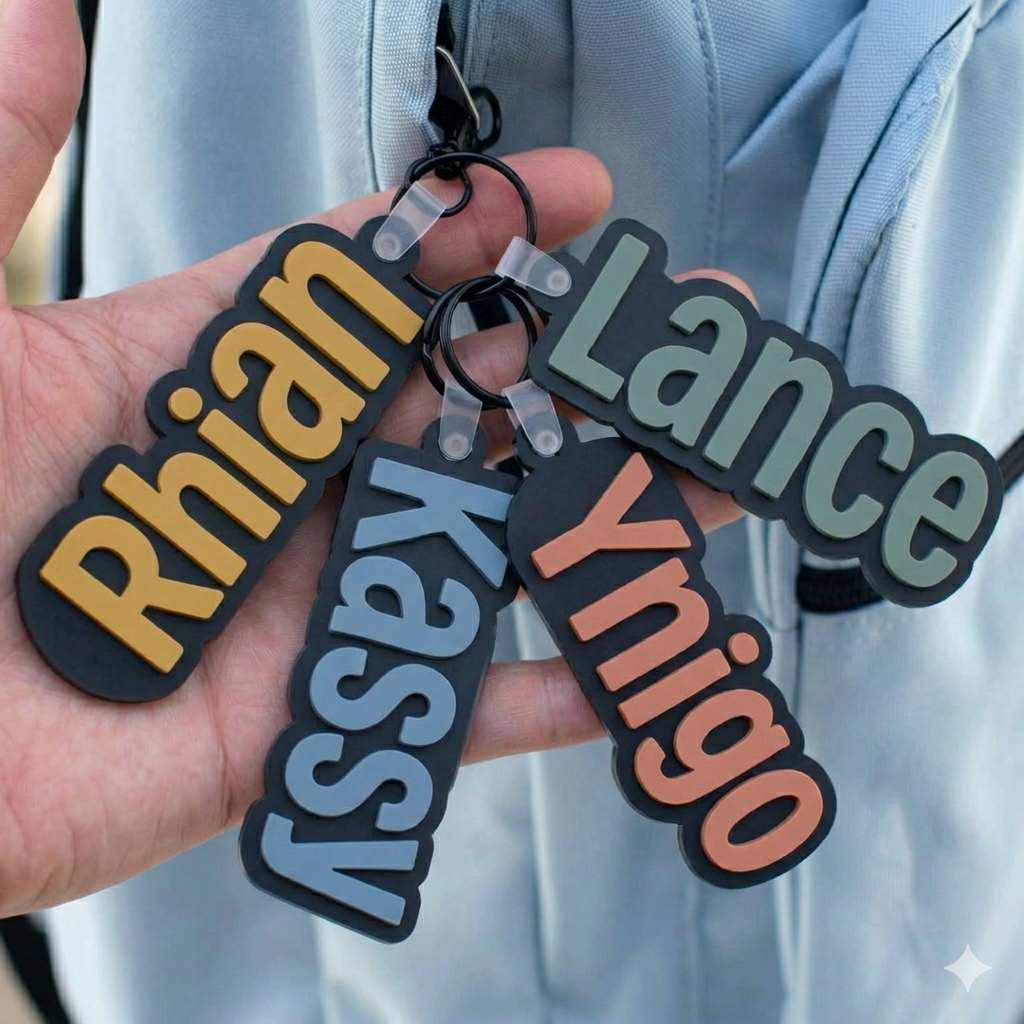 Custom Acrylic Keychain – Laukkuille ja avaimille –  Henkilökohtainen avaimenperä