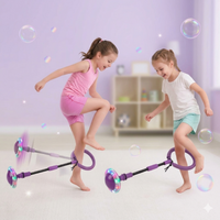 Thumbnail for Flash Wheel Skip Ball – Aktiivinen & energinen – Yksijalkainen pomppupallo
