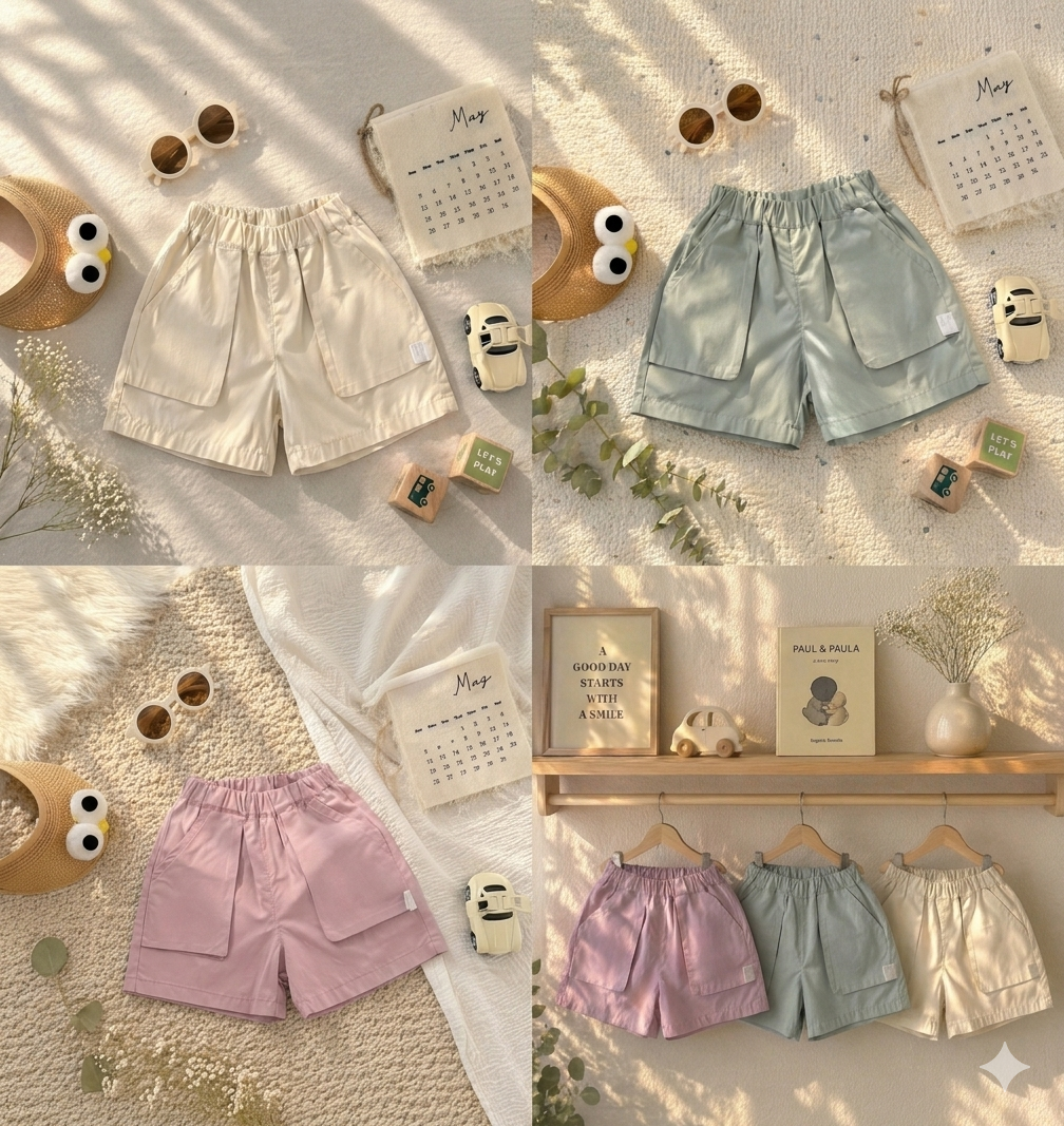 CozyMove – Pehmeä & vapaa – Lyhyet housut ”Shorts”