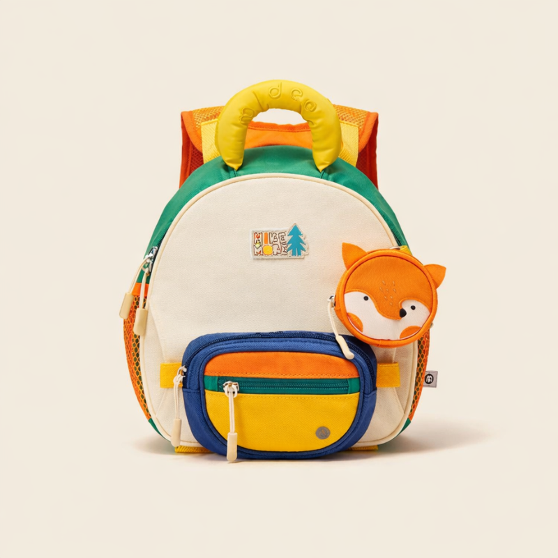 KidPack – Kevyt ja mukava – Kevyt koululaukku vesipullotelineellä