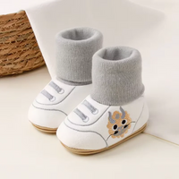Thumbnail for LittleCloud – Viihtyisät ja käytännölliset – lämpimät vauvan kengät, joissa on korkeat sukat