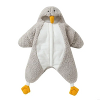 Thumbnail for LittlePenguin – Pehmeä ja lämmin – Vauvan pingviini-haalarimakuupussi