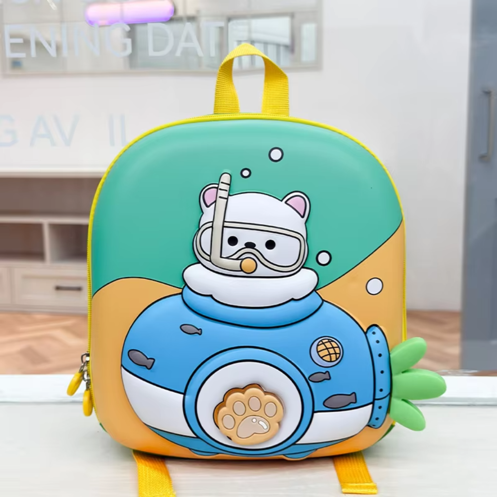 KiddoPack – Söpö ja käytännöllinen – lasten reppu, jossa on valaiseva jalka