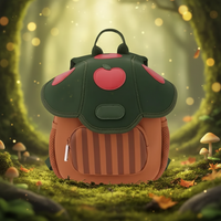 Thumbnail for MushroomPack – Söpö ja käytännöllinen – lasten reppu, muotoilu
