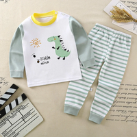 Thumbnail for SleepBuddy – Pehmeä ja mukava – lasten pitkähihainen pyjamasetti