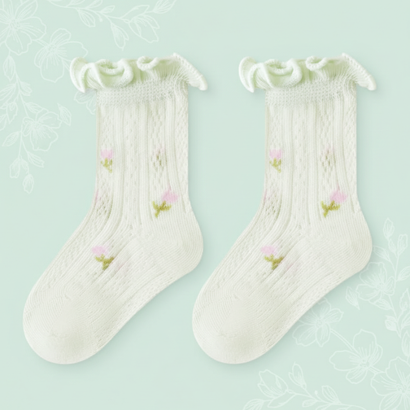 HappyToes – Värikkäät ja suloiset – vauvasukat (5 kpl:n pakkaus)