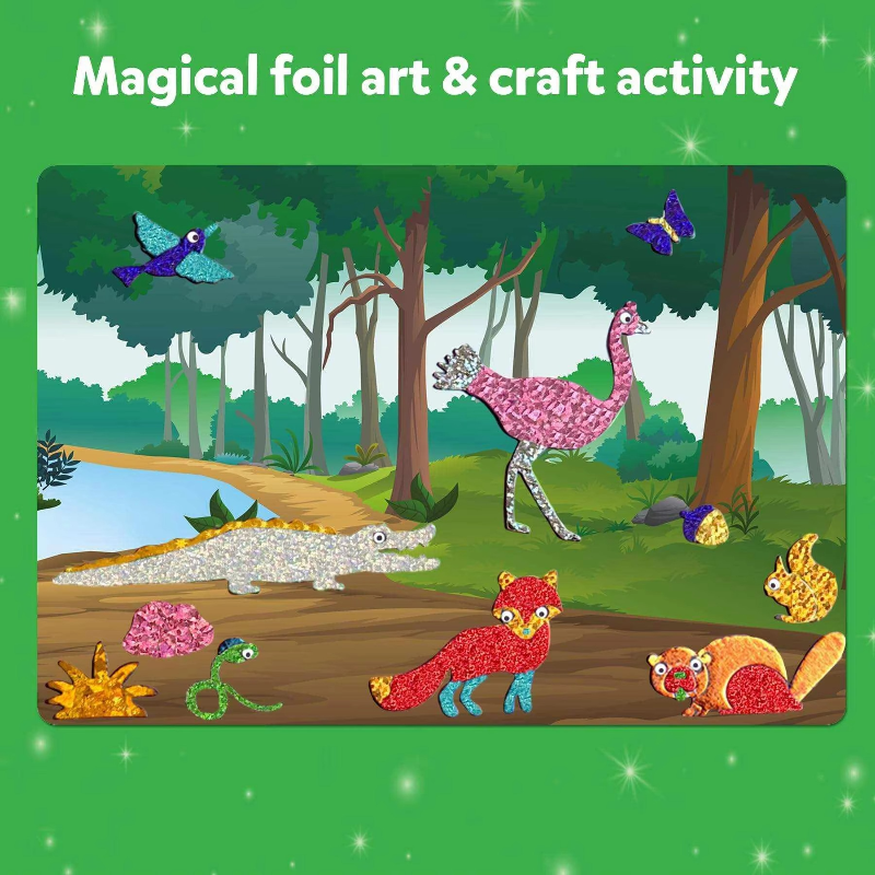 FoilMagic – Leikkisä ja luova – Kalvotarrataidesetti