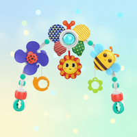 Thumbnail for BuzzBloom – Värikäs ja interaktiivinen – vauvan leikkikaari