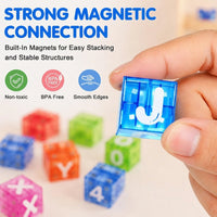 Thumbnail for LearnCube – Koulutus & vuorovaikutus – Magneettiset kirjain- ja laskukuutio