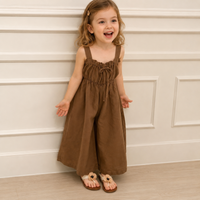 Thumbnail for SunnyDays – Tyylikäs ja pehmeä – Jumpsuit, jossa on rusetti