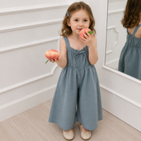 Thumbnail for SunnyDays – Tyylikäs ja pehmeä – Jumpsuit, jossa on rusetti