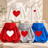 Thumbnail for LittleLove – Hellä & Rakas  – Lasten huppari, jossa on sydänkuvio