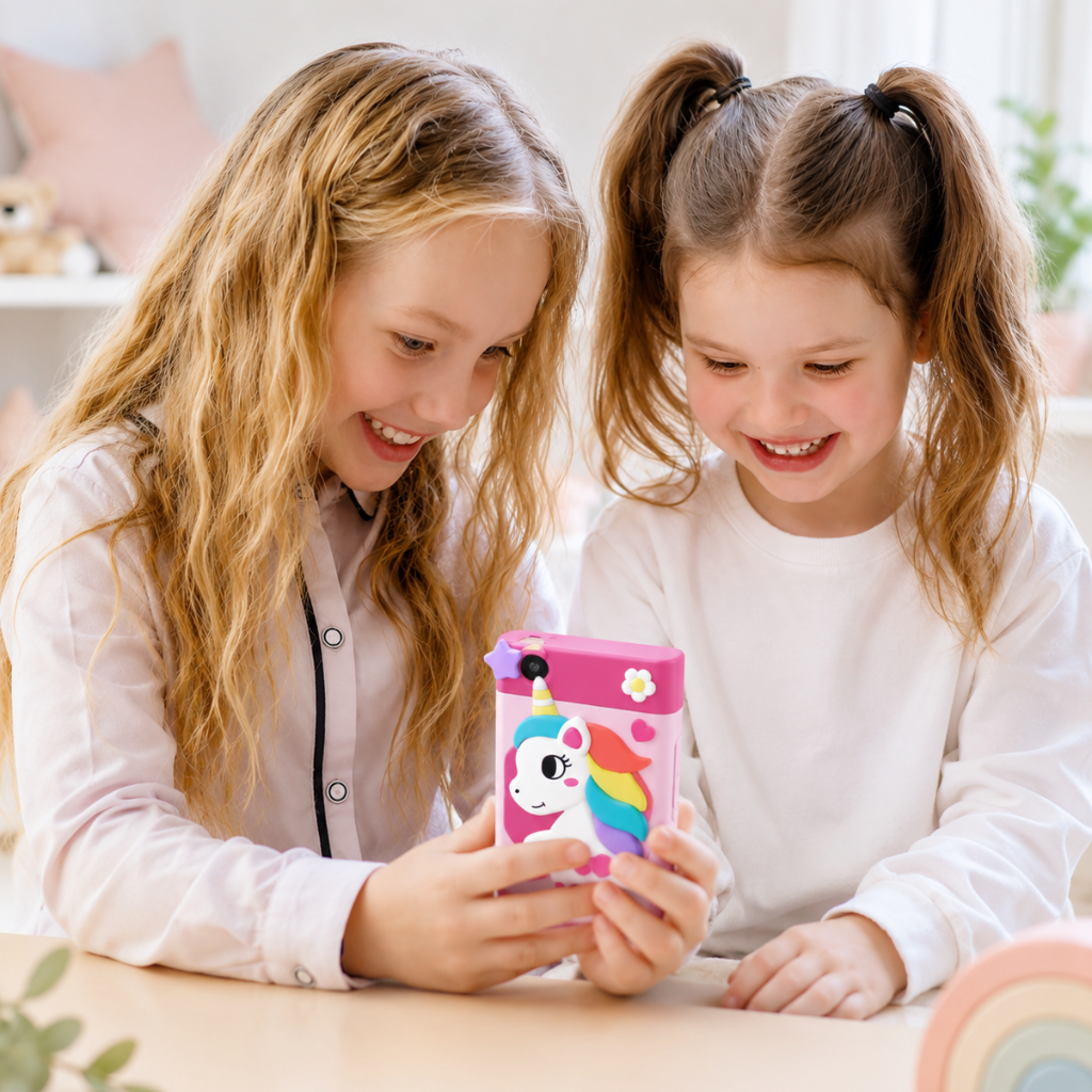 KiddoPhone – Koulutus- ja vuorovaikutteinen – Lasten älypuhelin, jossa on kamera ja pelejä