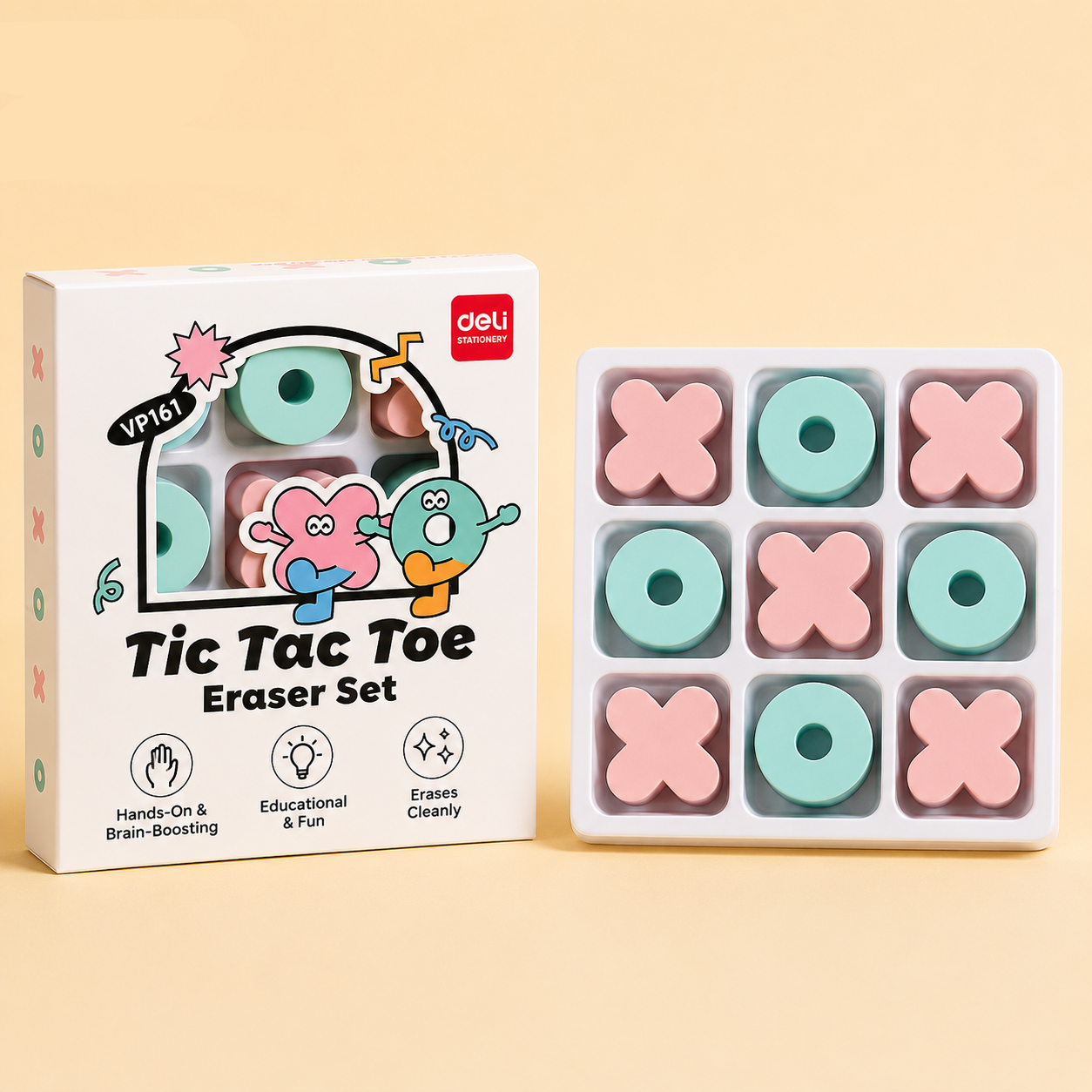 TicFun – Söpö ja käytännöllinen – Voi-juusto-ja-munat-kumisarja