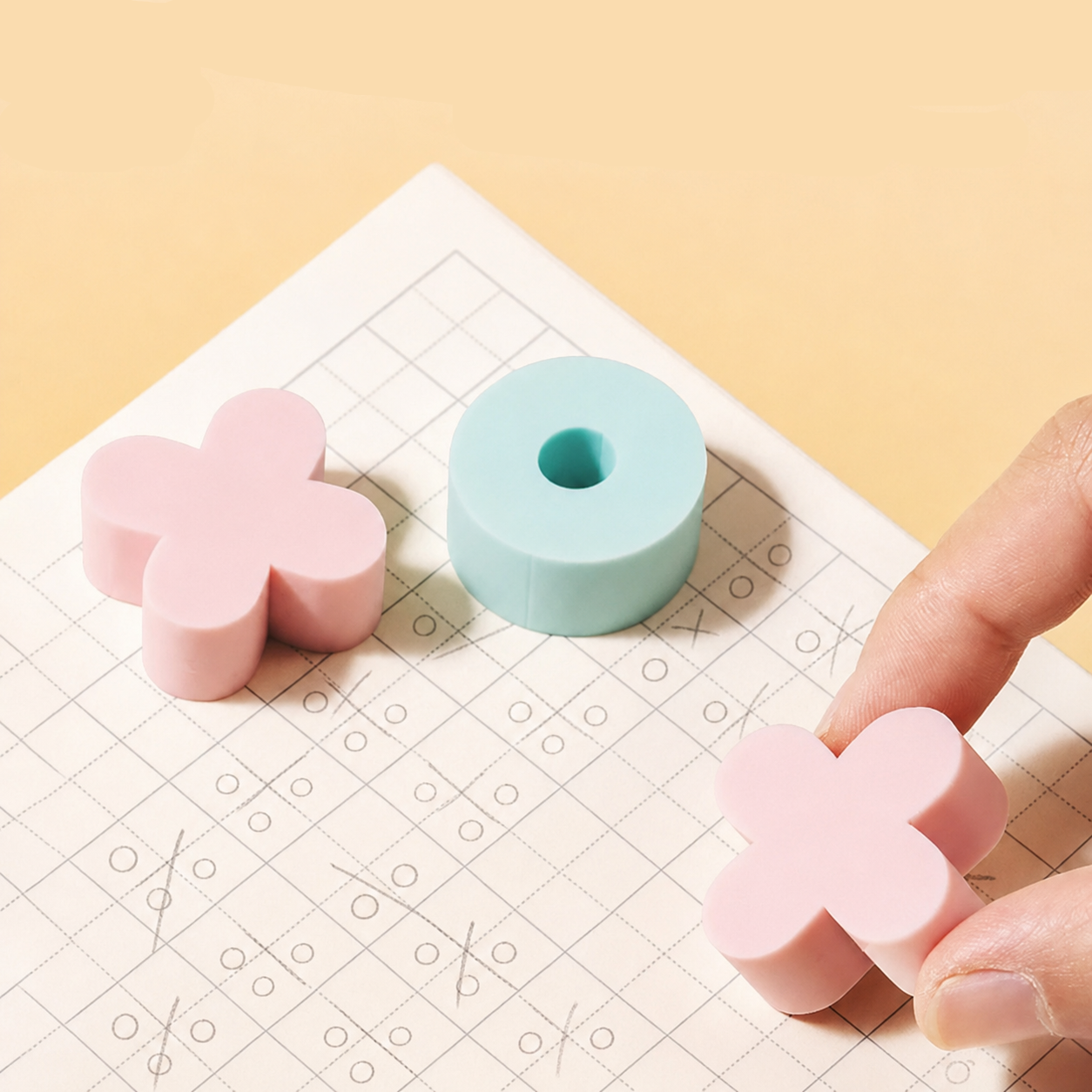 TicFun – Söpö ja käytännöllinen – Voi-juusto-ja-munat-kumisarja