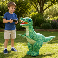 Thumbnail for MegaDino – Seikkailullinen ja interaktiivinen – Ilmatäytteinen kauko-ohjattava dinosaurus