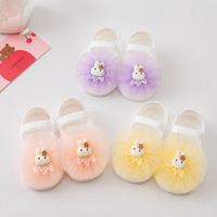 Thumbnail for SweetFeet – Pehmeät ja suloiset – vauvasukat, joissa on kukkia ja pitsiä