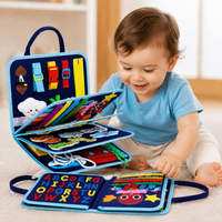 Thumbnail for 7-in-1 Busy Board – Motoriset taidot ja oppiminen – Aktiviteettitaulu
