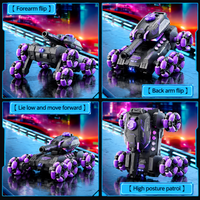 Thumbnail for CrazyWheels – Kova ja jännittävä – RC-säiliöauto, jossa on geelipallon laukaisija