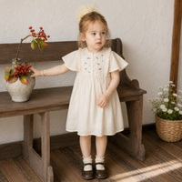 Thumbnail for Sleeveless Dress – Tyylikäs ja mukava – pitsikaulusmekko